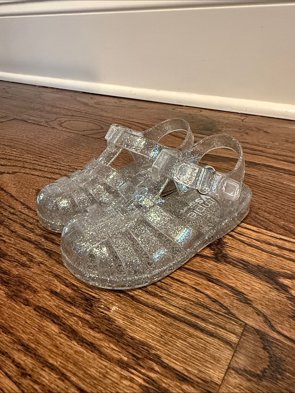 Carter's Sparkle Clear Jelly Sandals